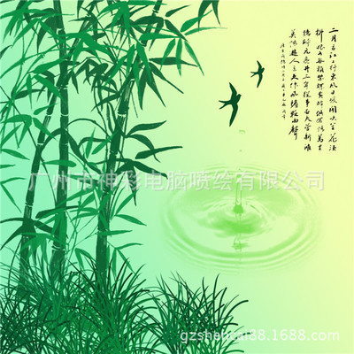 【加工定制墙纸壁画】价格,厂家,图片,墙纸/壁纸/墙布/墙贴,广州市神彩电脑喷绘-